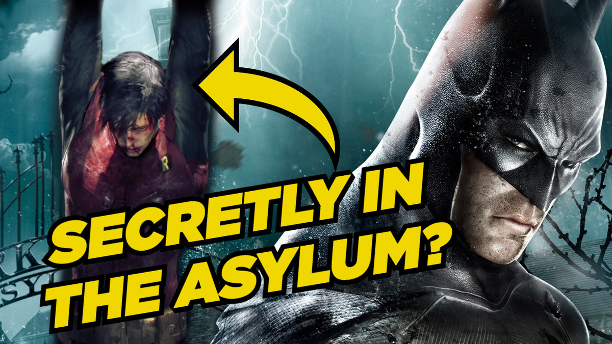 Batman Arkham Asylum 10 Coolest Easter Eggs Secrets And References