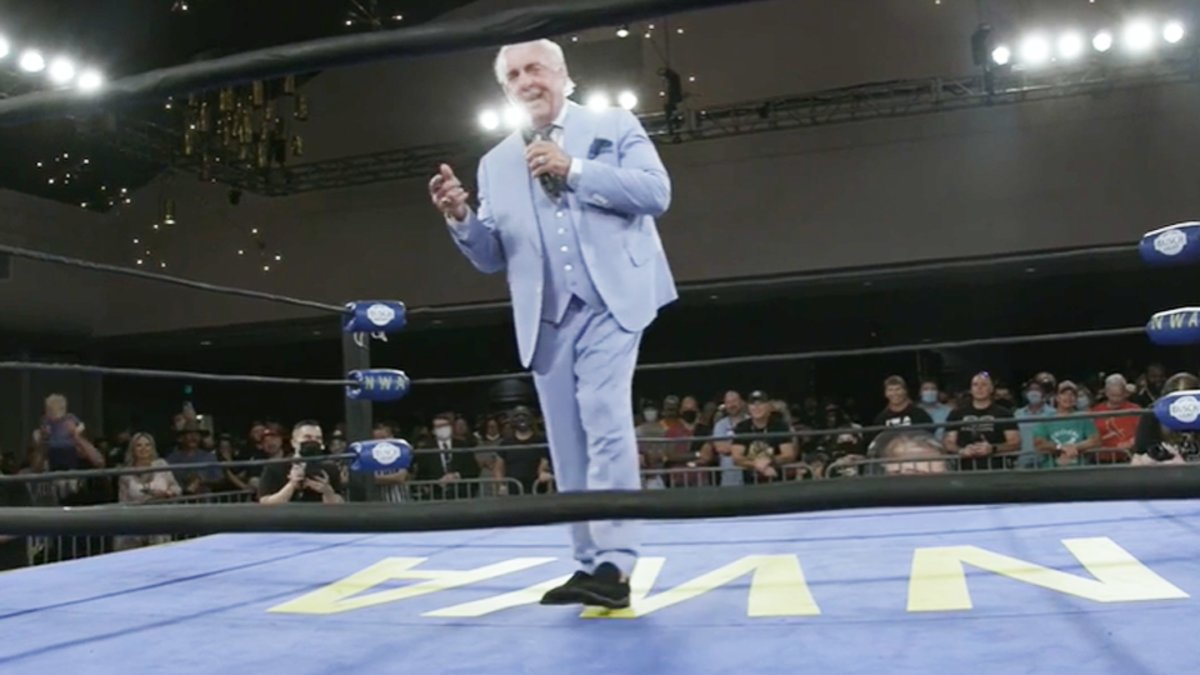 Ric Flair Cuts EPIC Promo At NWA 73 New World Champion Crowned