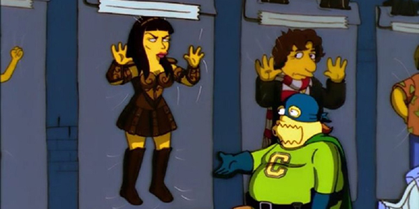 Tom Baker Fourth Doctor The Simpsons