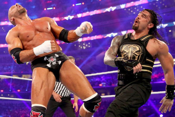 roman reigns triple h wrestlemania 30