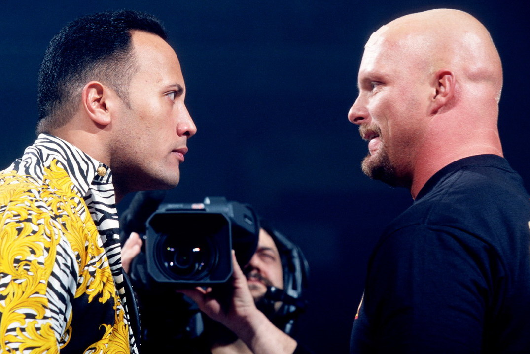 The Rock Steve Austin