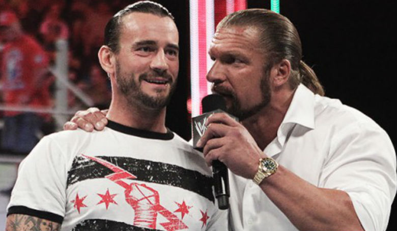 CM Punk Triple H