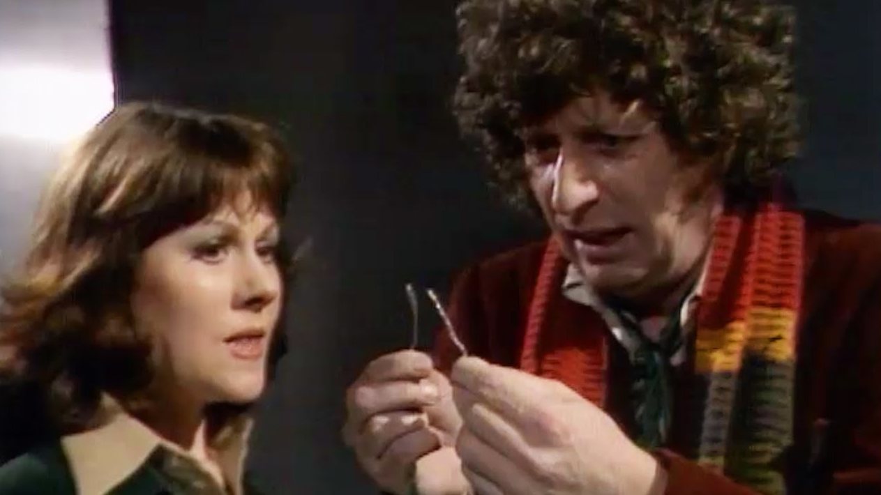 Doctor Who Genesis of the Daleks Fourth Doctor Sarah Jane Smith