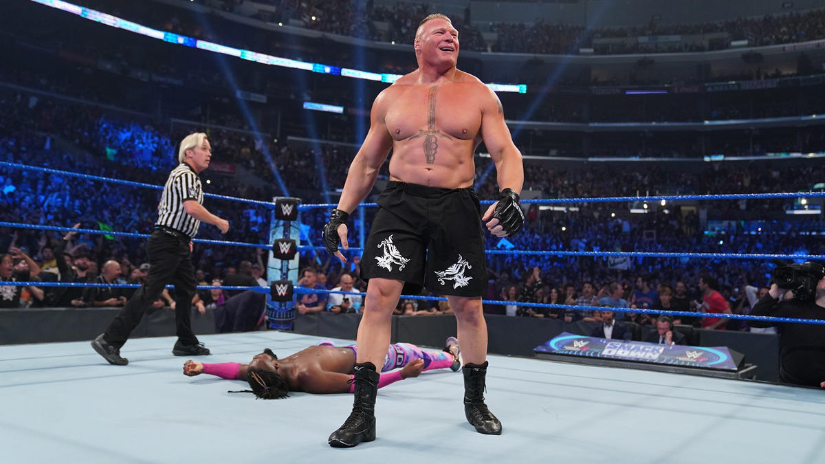 Brock Lesnar Kofi Kingston