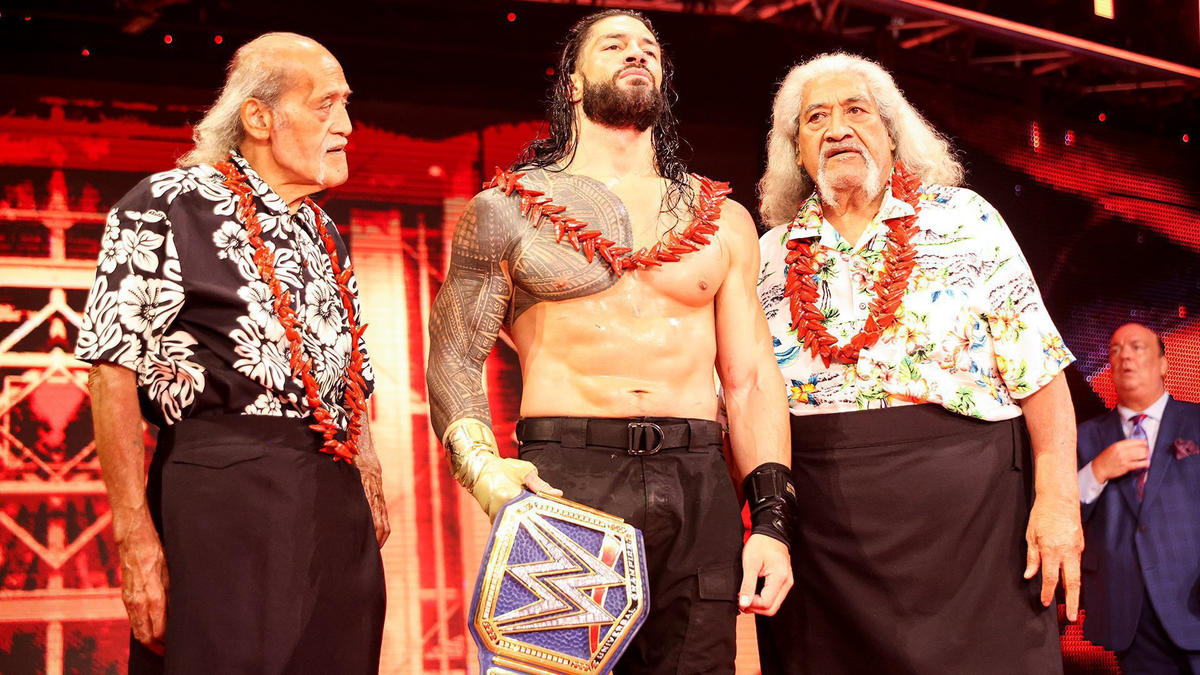 Roman Reigns The Wild Samoans Afa Sika