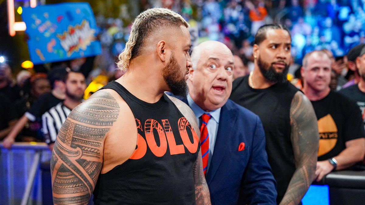 The Bloodline Paul Heyman Jimmy Uso Solo Sikoa