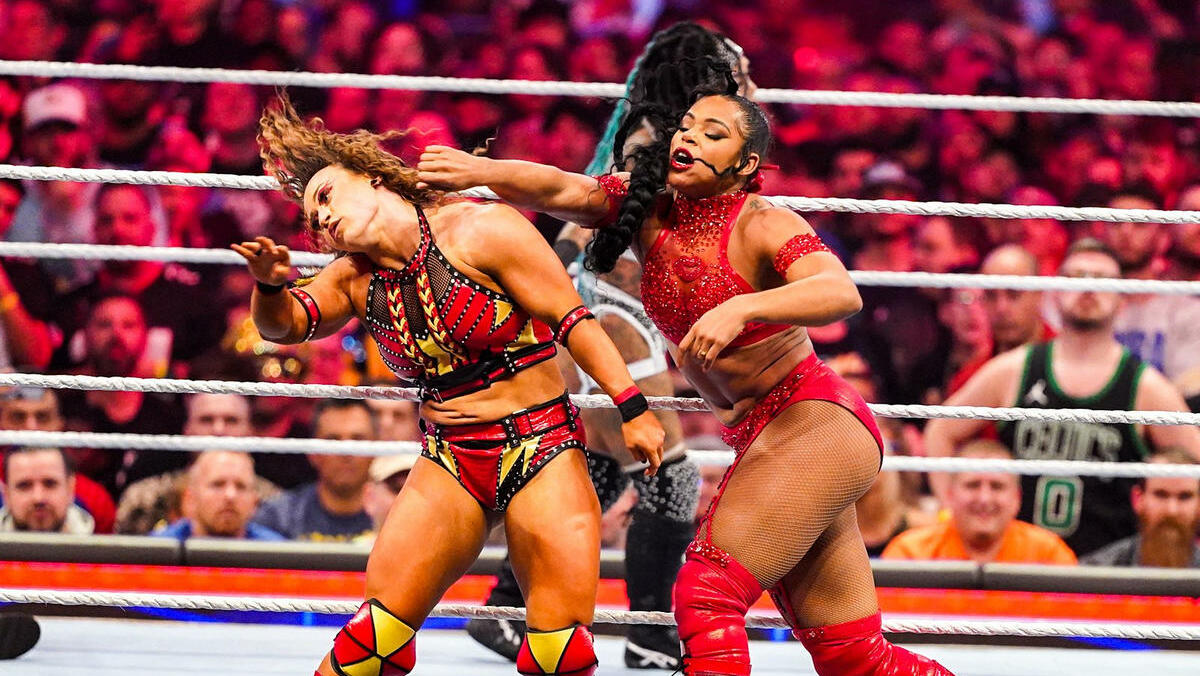 WWE Royal Rumble 2024 Bianca Belair Jordynne Grace