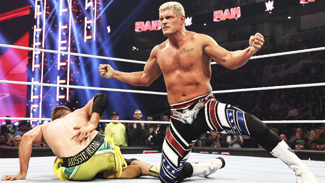 WWE Raw Grayson Waller Cody Rhodes