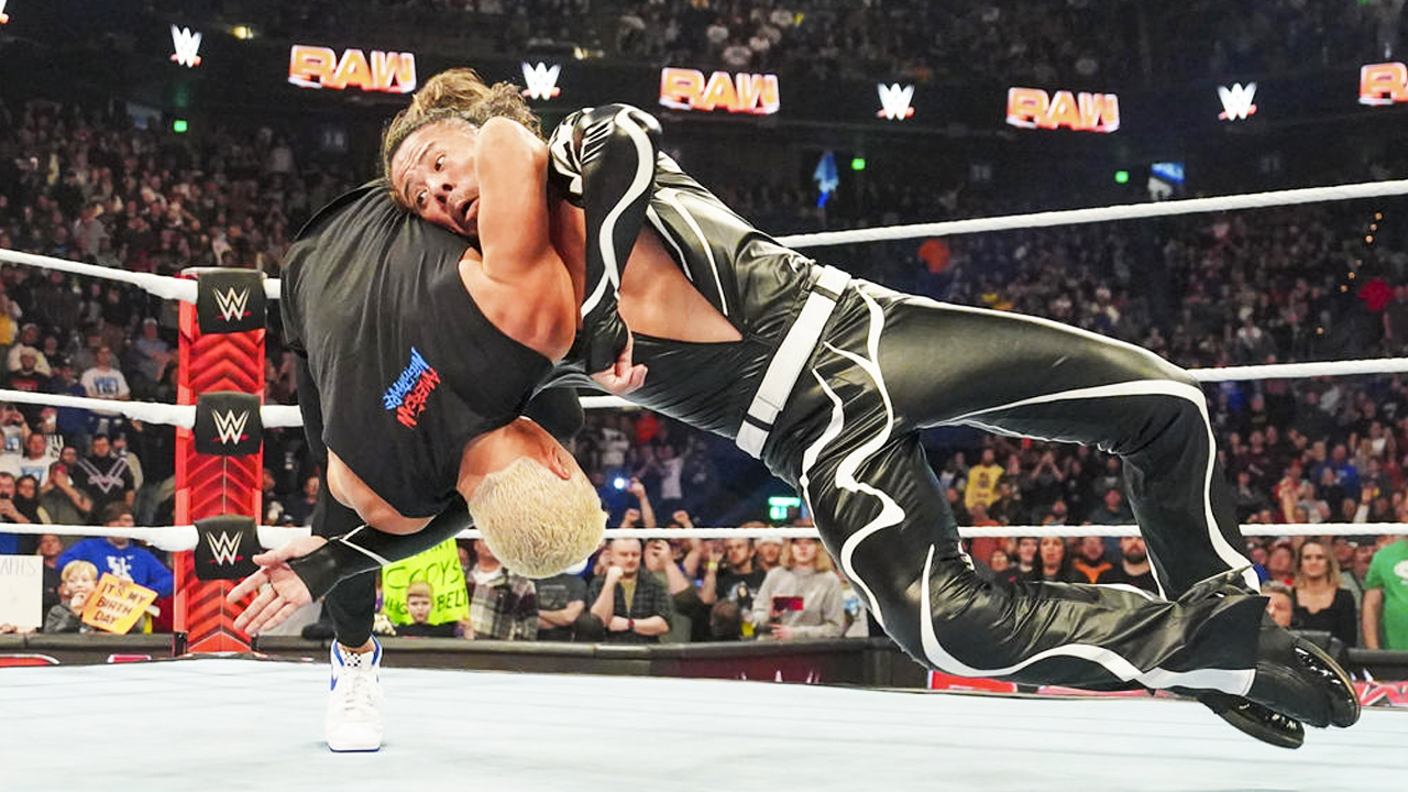WWE Cody Rhodes Shinsuke Nakamura