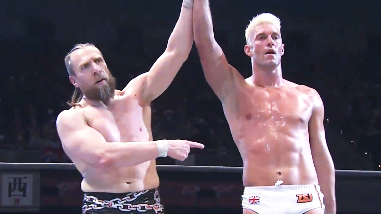 NJPW The New Beginning in Osaka Bryan Danielson Zack Sabre Jr.