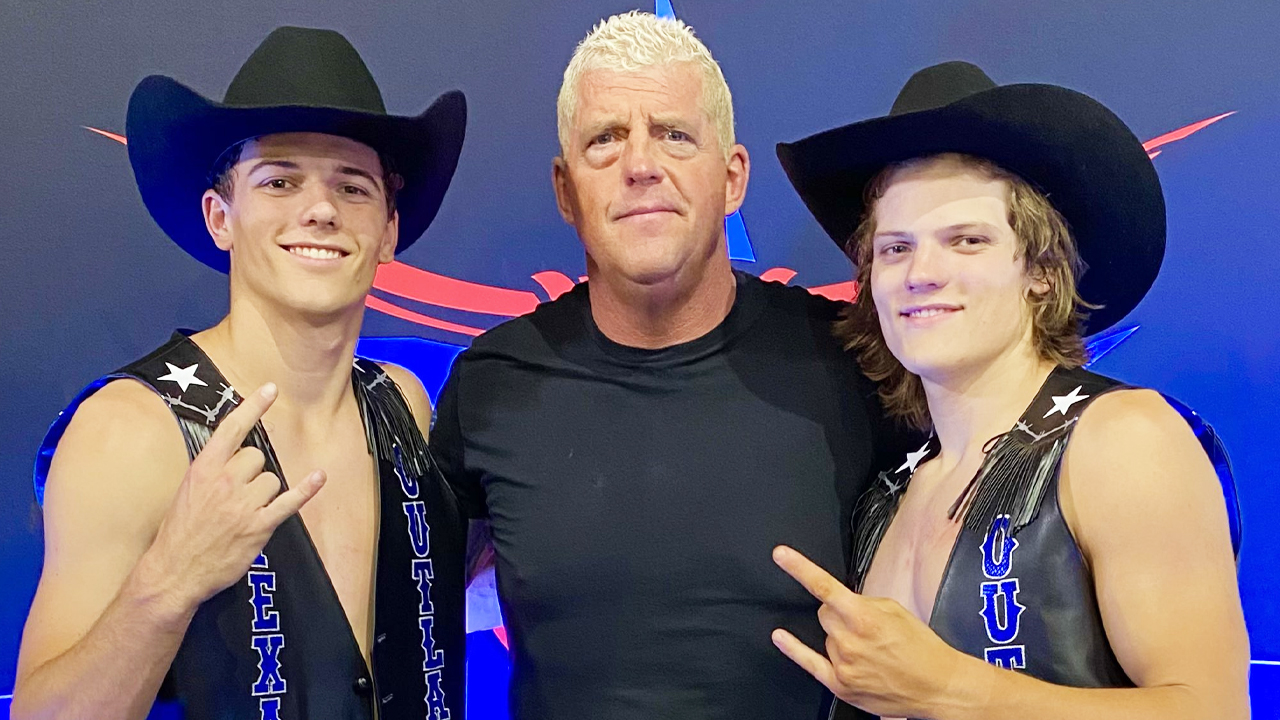 Dustin Rhodes Wayne Rhodes Wyatt Rhodes The Texas Outlaws