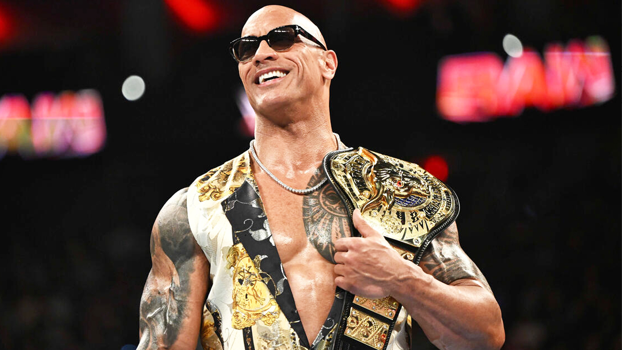 WWE Raw The Rock