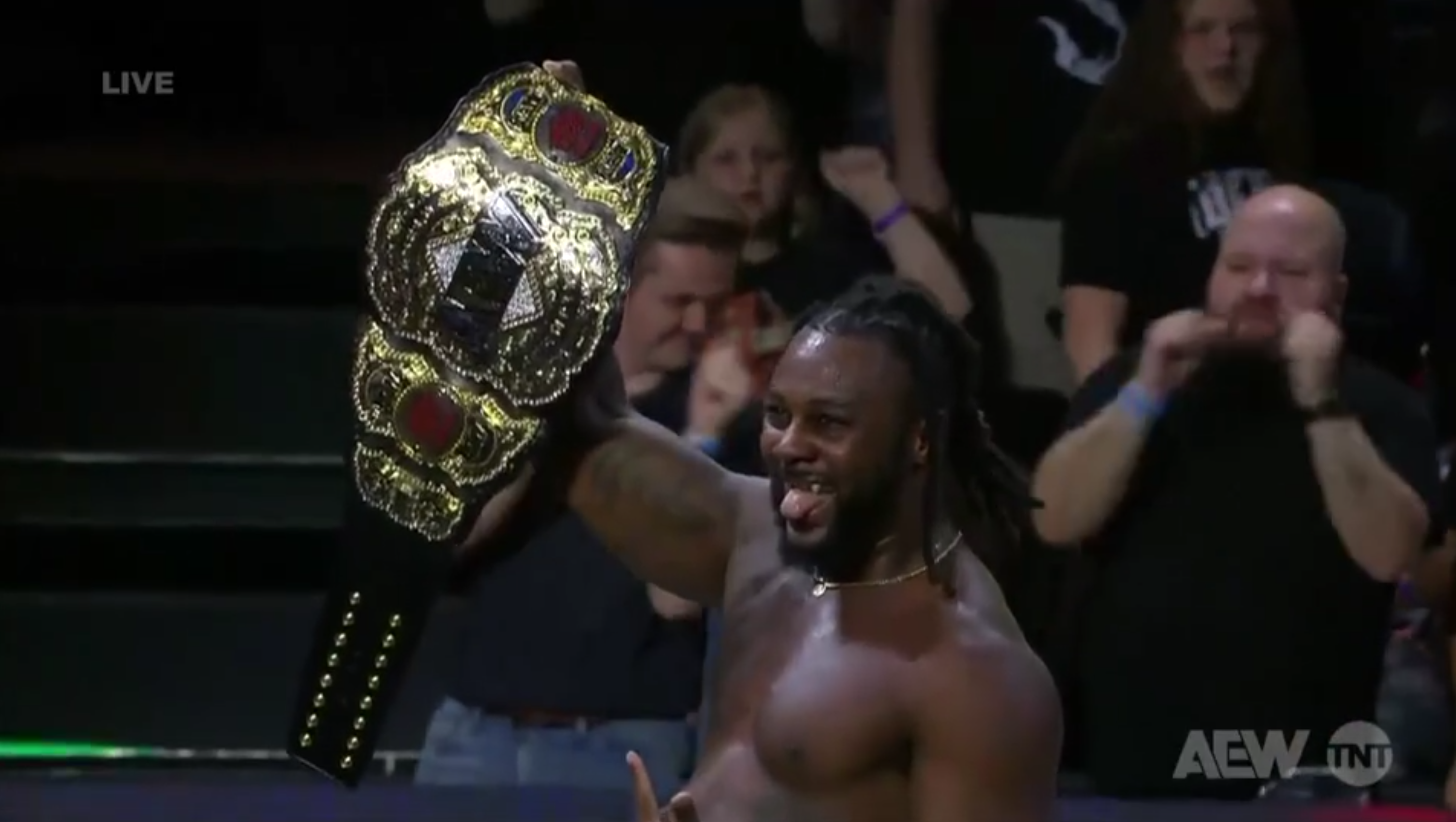 Swerve Strickland AEW Title