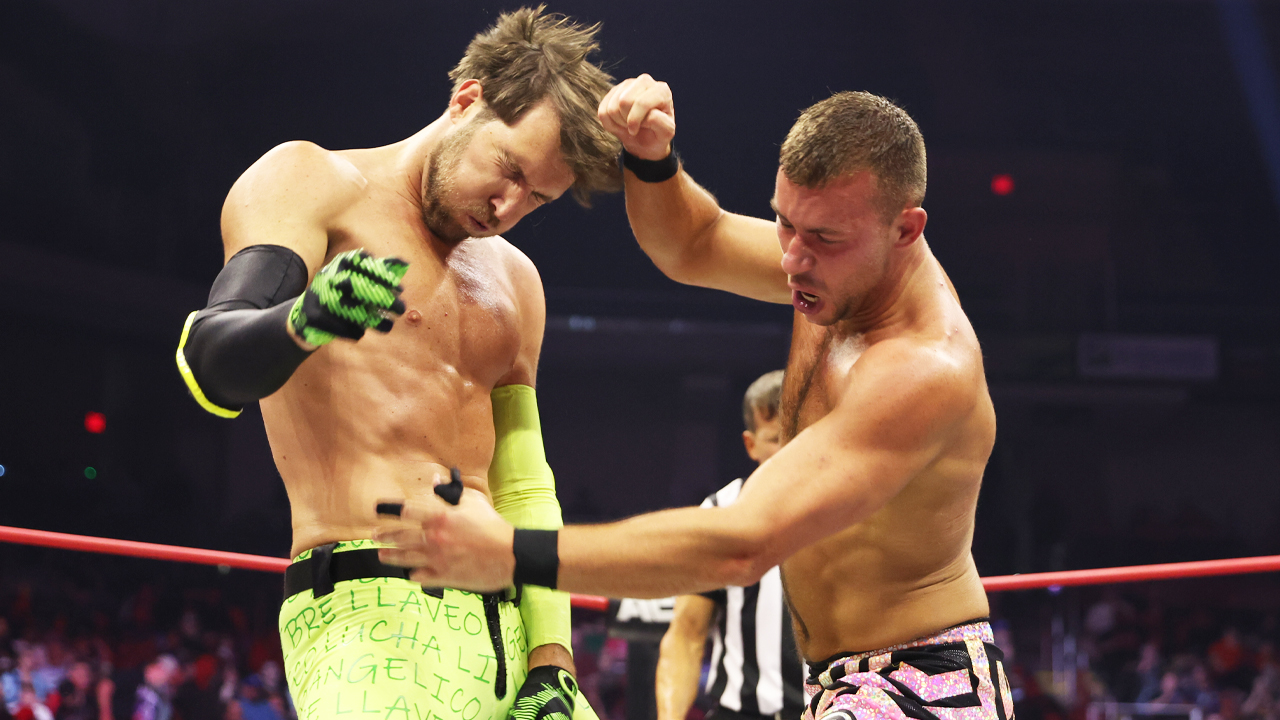 AEW Collision Angelico Daniel Garcia