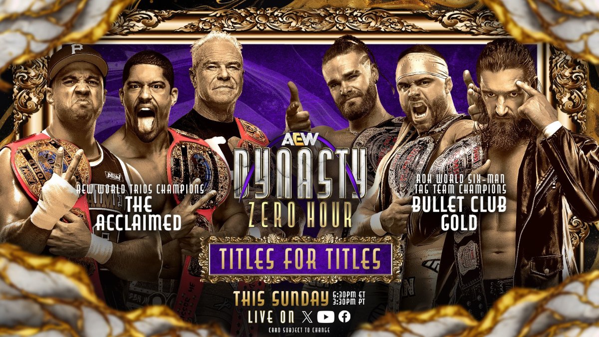 AEW Trios Title match