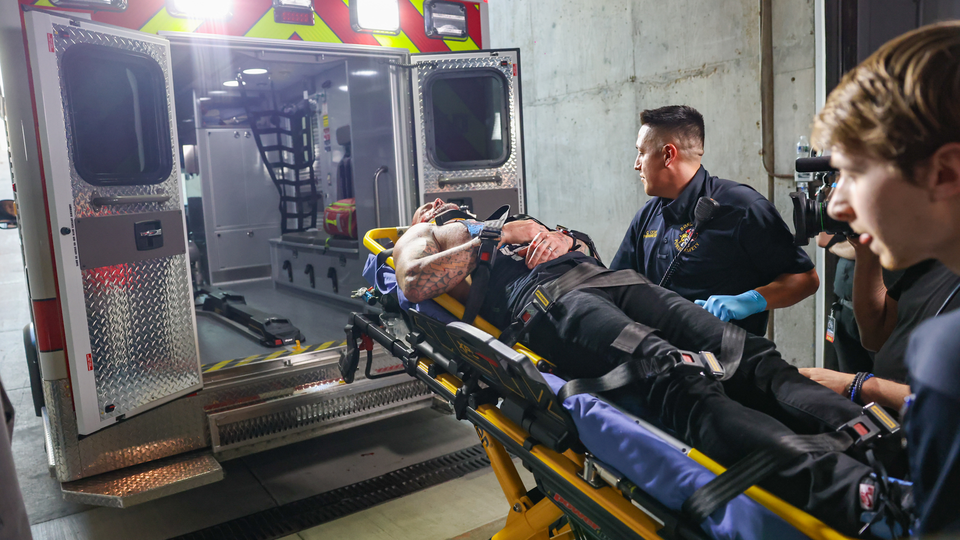 Drew McIntyre CM Punk Ambulance