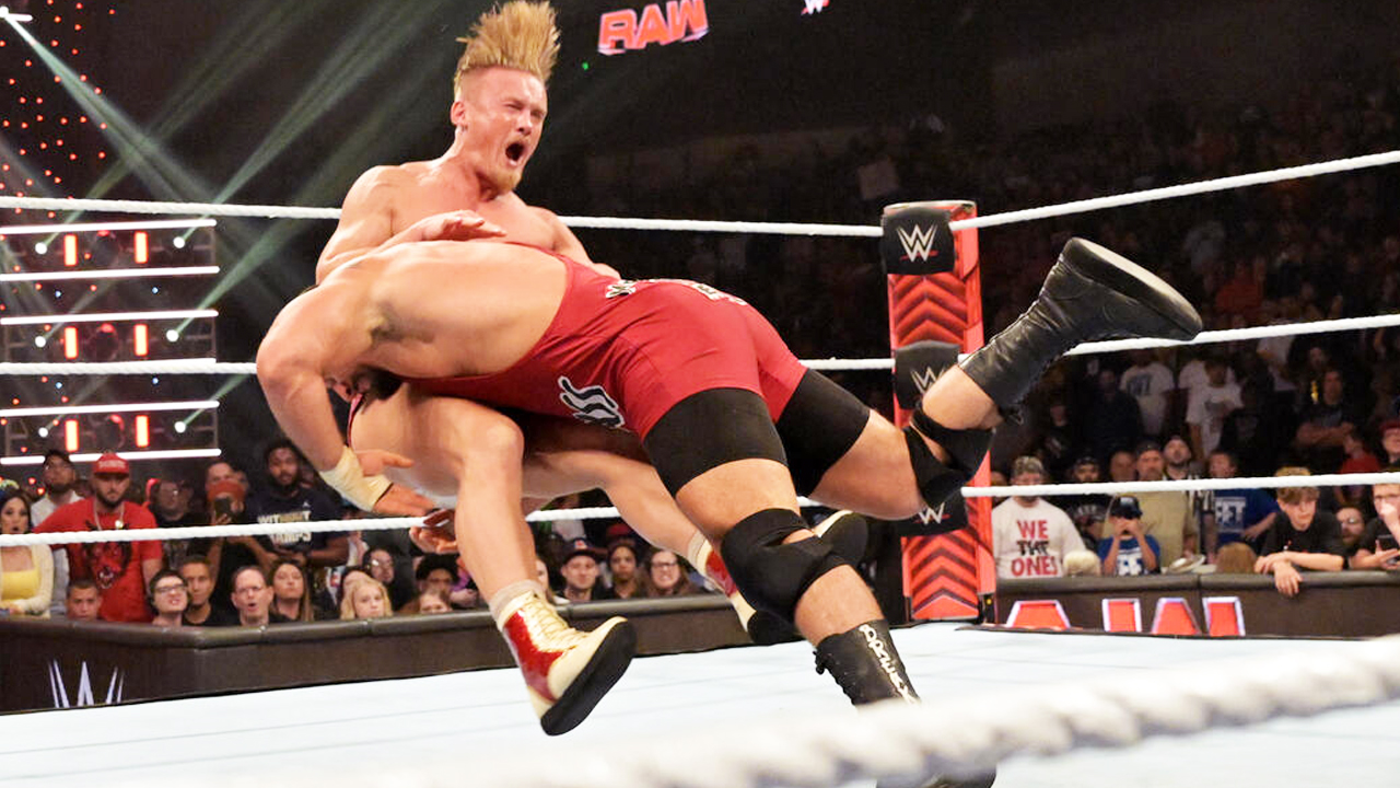 WWE Raw Ilja Dragunov Bron Breakker