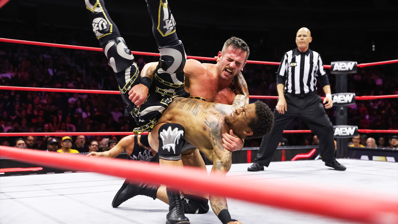 AEW Collision Roderick Strong Lio Rush