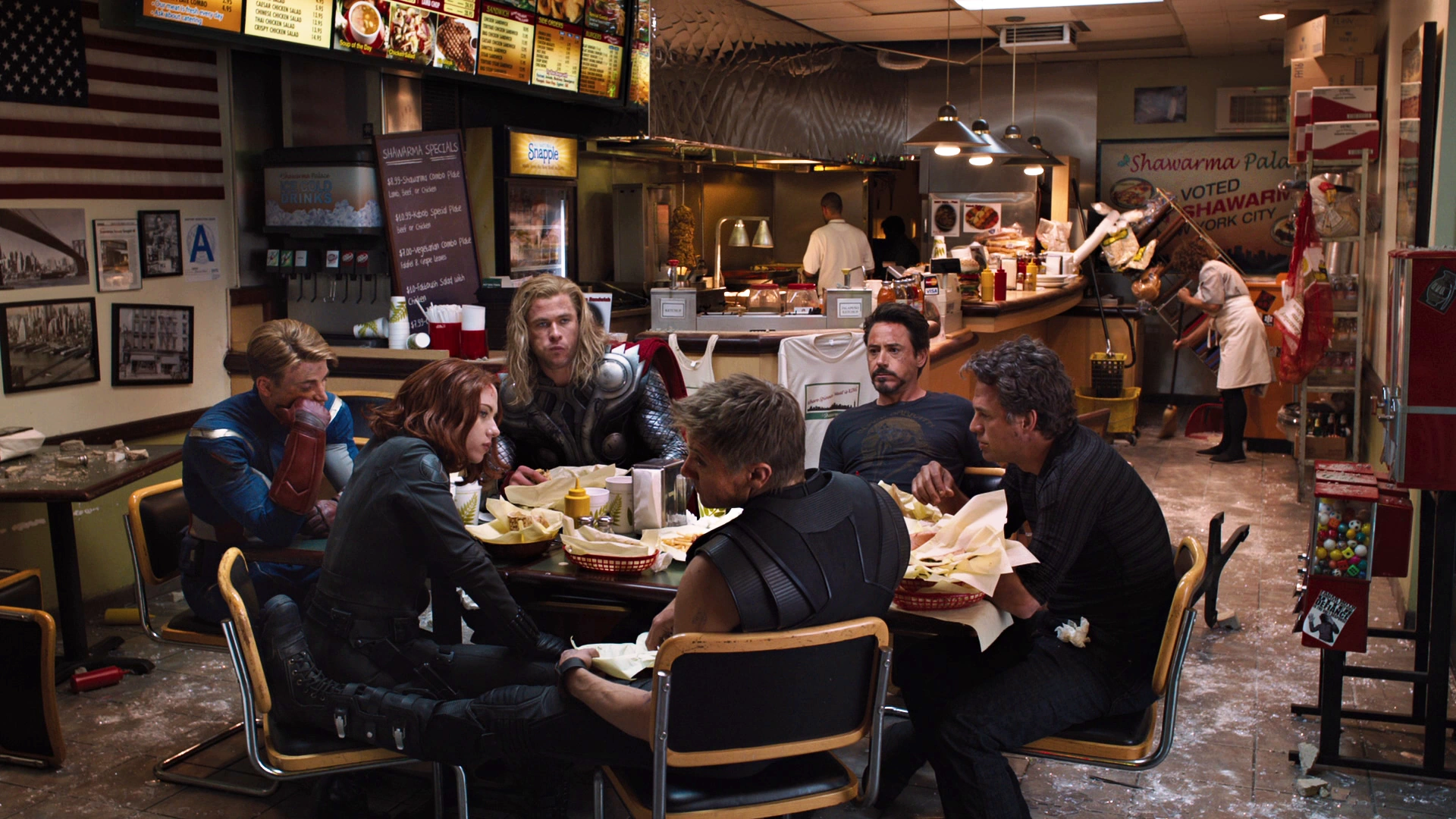 Avengers Shawarma