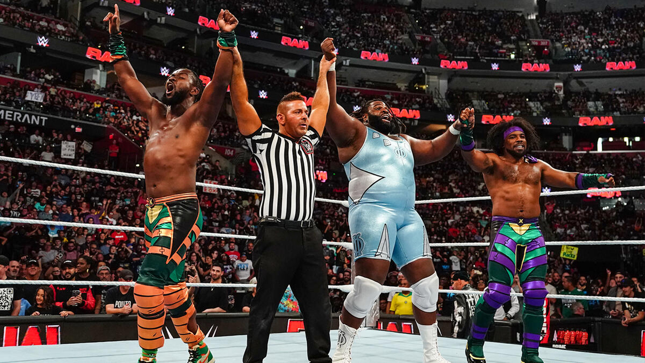 WWE Raw New Day Odyssey Jones