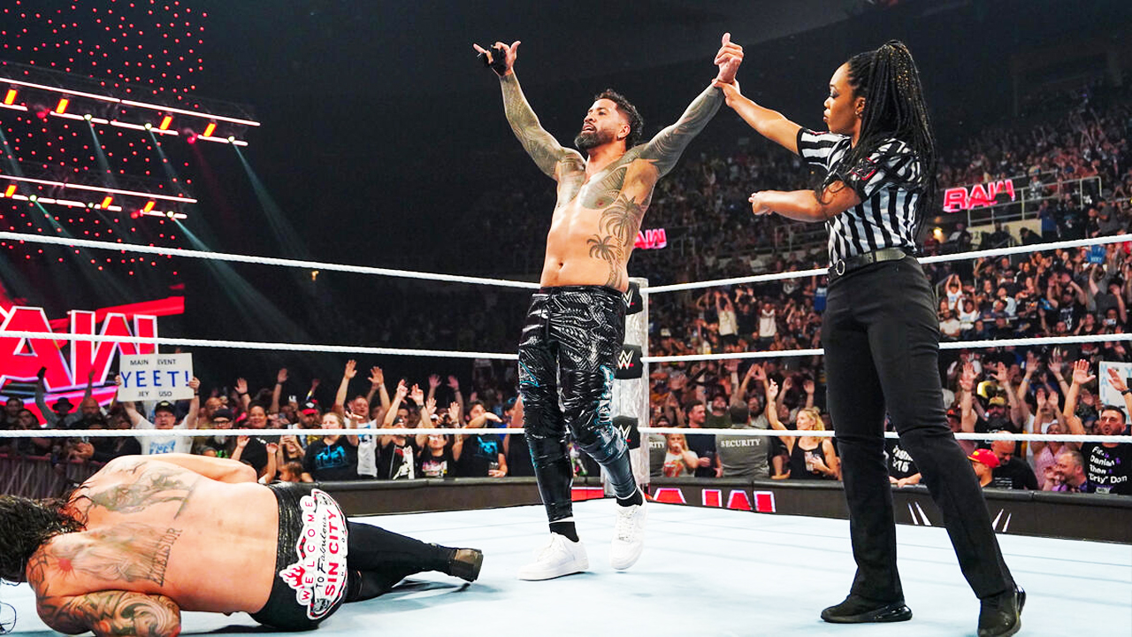 WWE Raw Karrion Kross Jey Uso