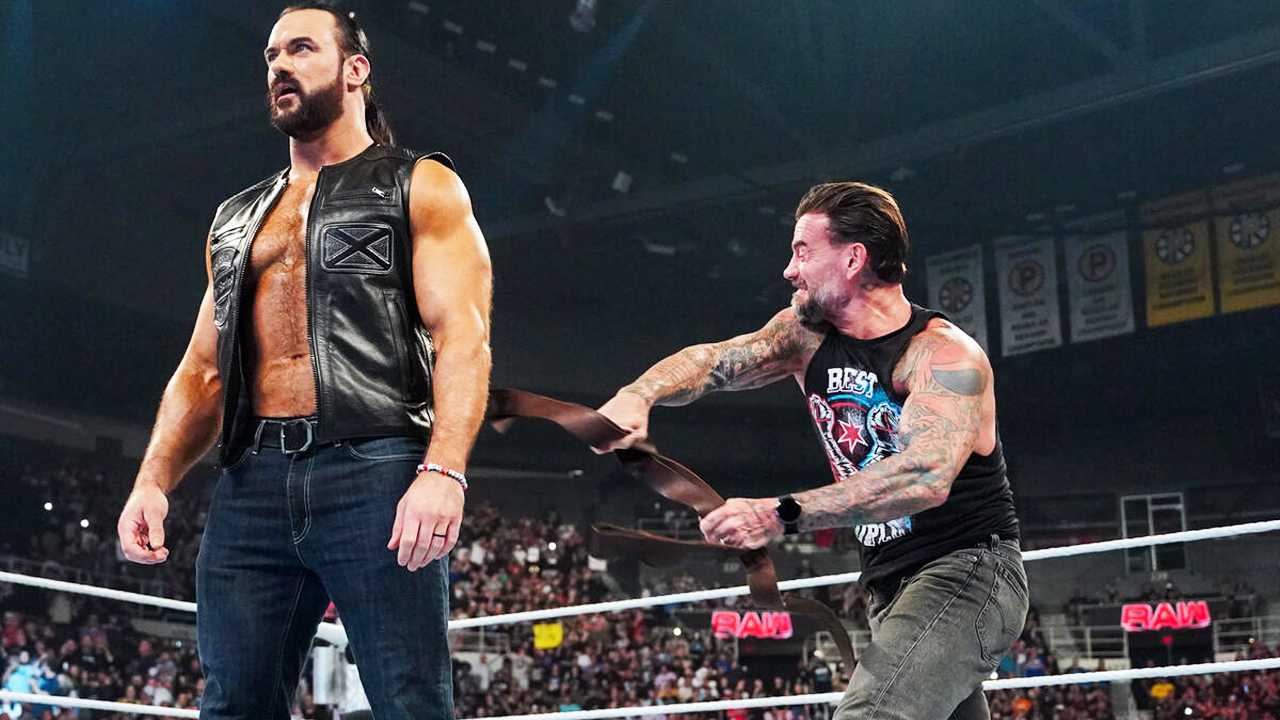 WWE Raw Drew McIntyre CM Punk