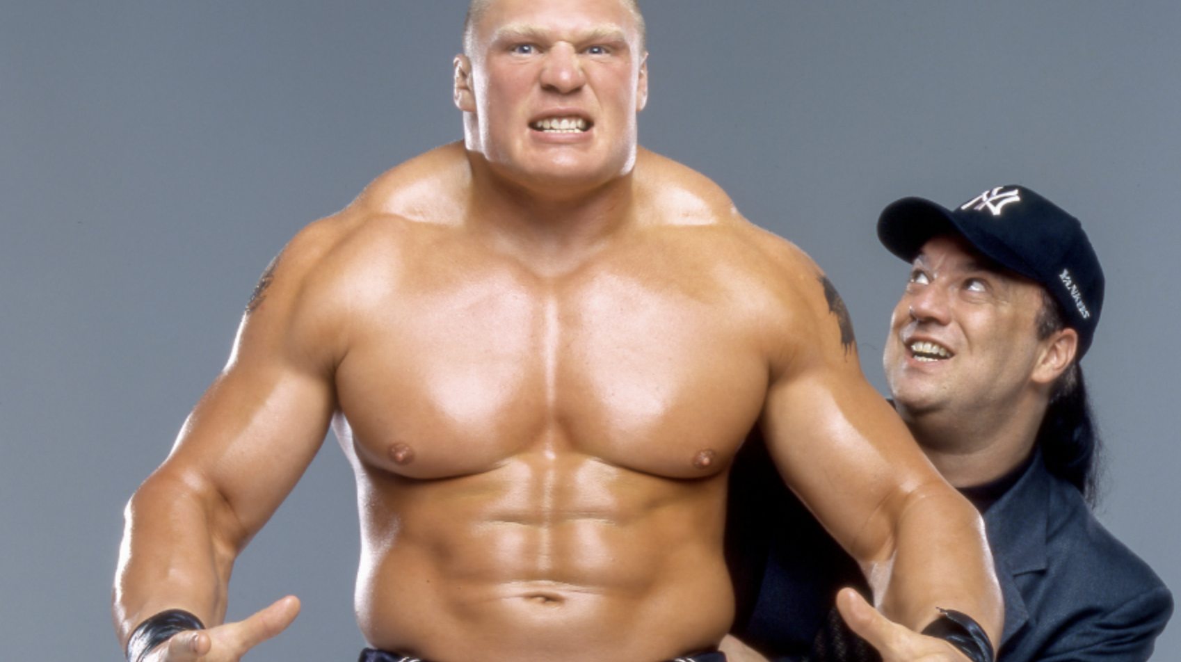 Brock Lesnar Paul Heyman 2002