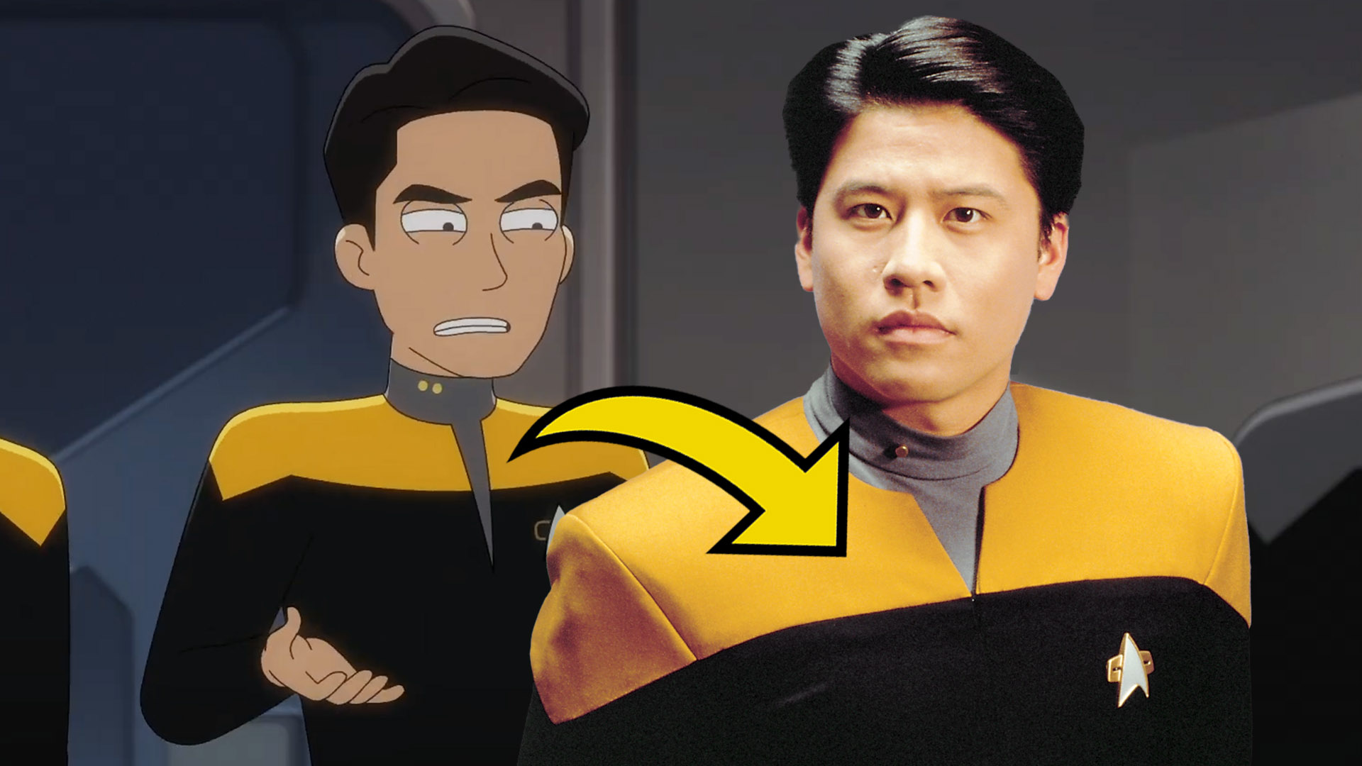 Star Trek Lower Decks Voyager Harry Kim Garrett Wang Season 5