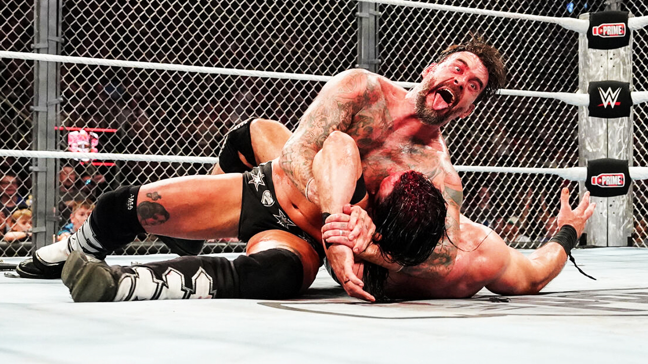 WWE Bad Blood 2024 CM Punk Drew McIntyre