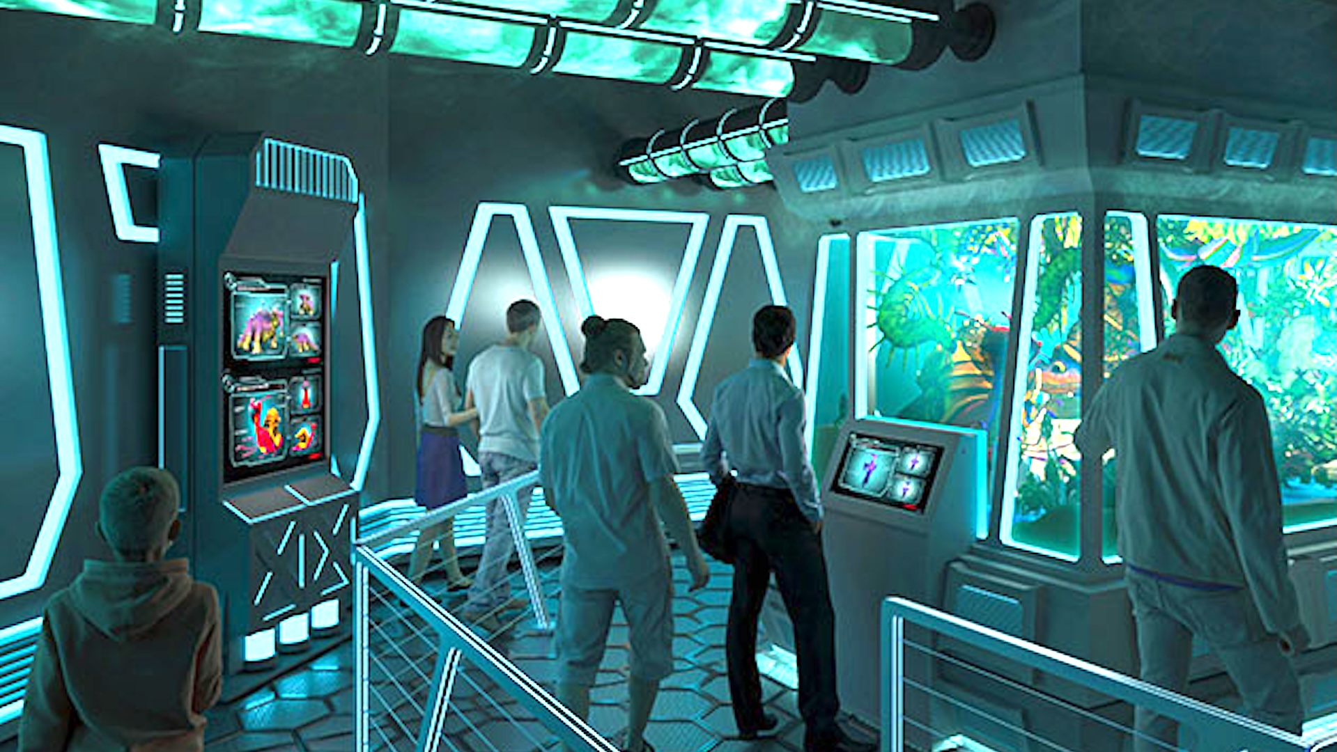 Star Trek Wild Galaxy Biodome Room Land of Legends