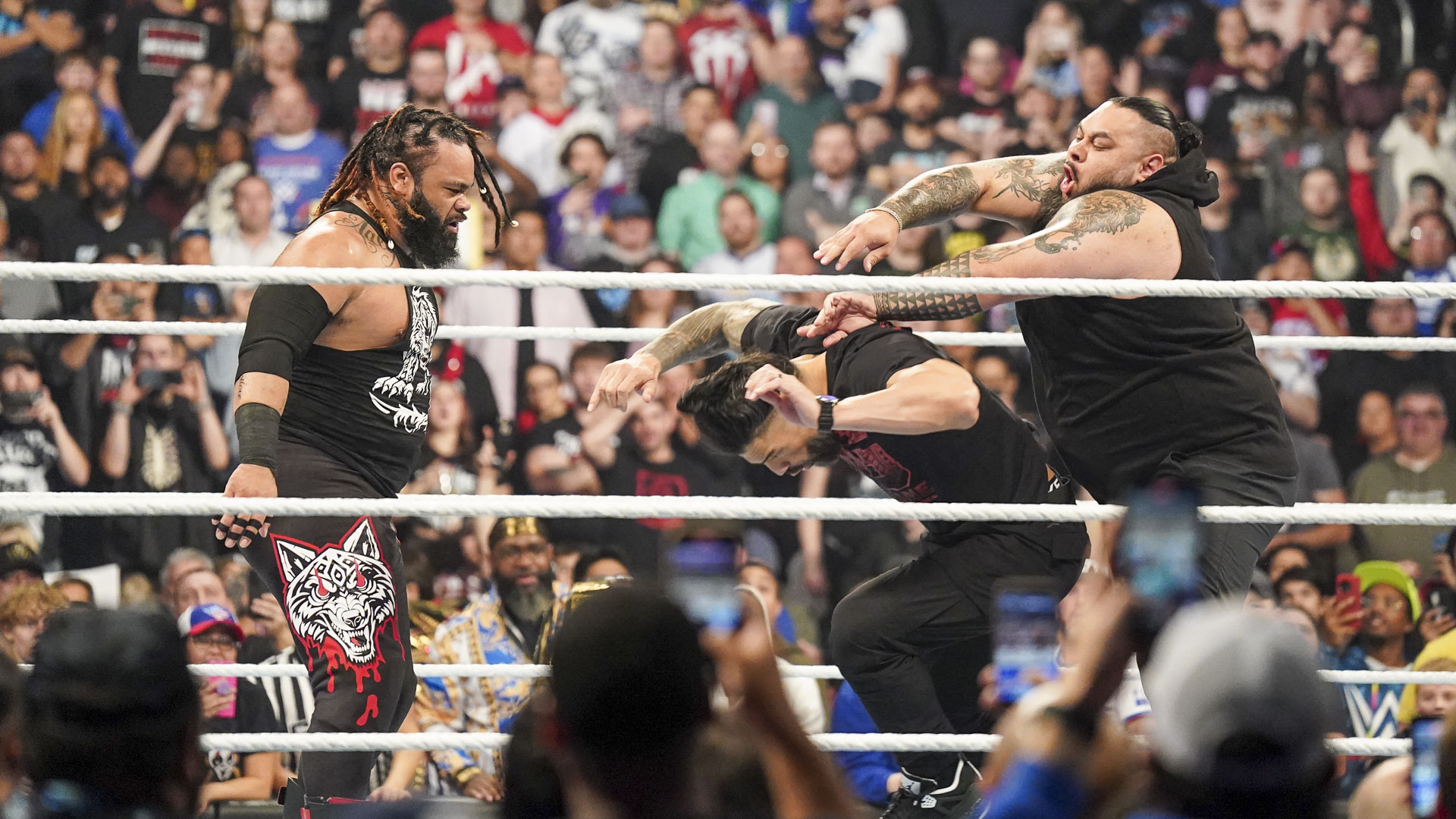 Bloodline Roman Reigns Bronson Reed Jacob Fatu