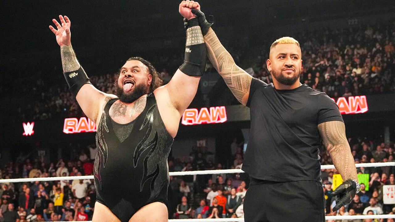 WWE Raw Bronson Reed Solo Sikoa