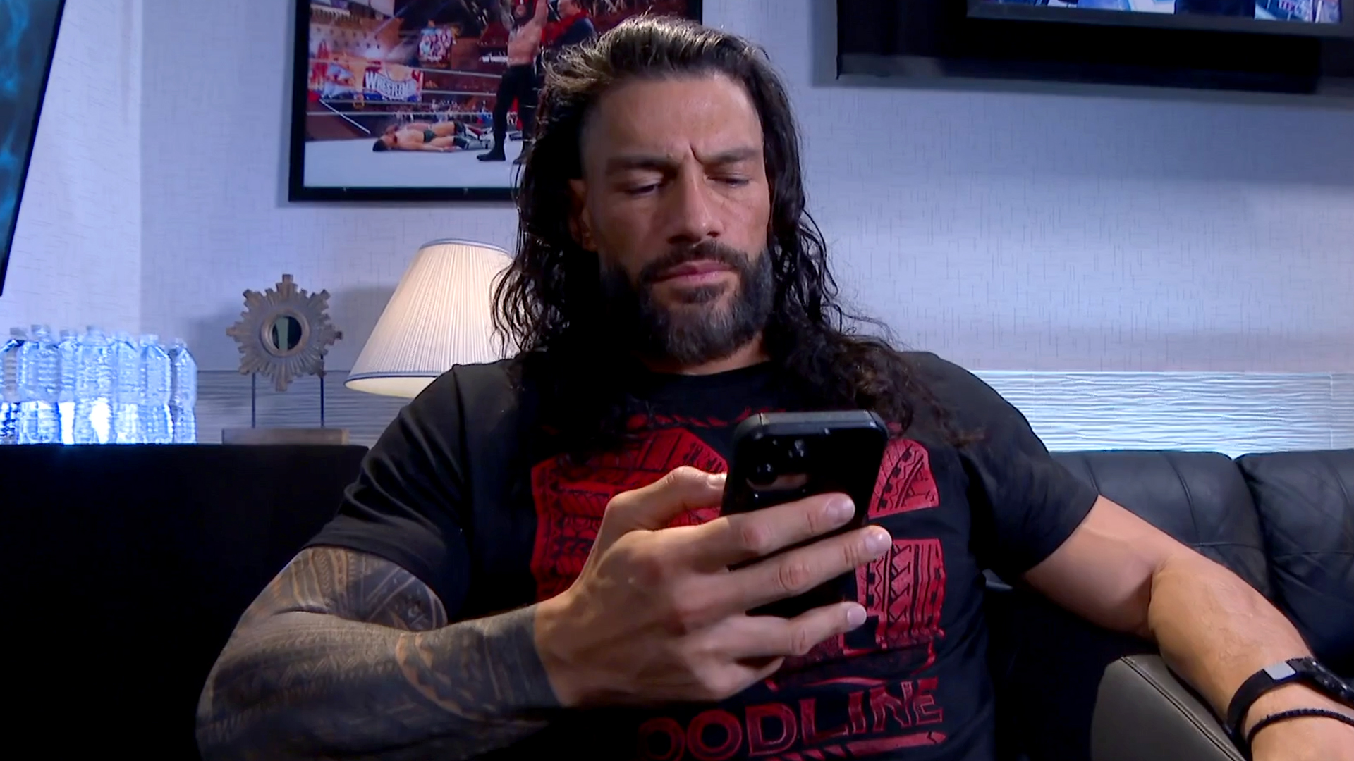 Roman Reigns Paul Heyman Phone