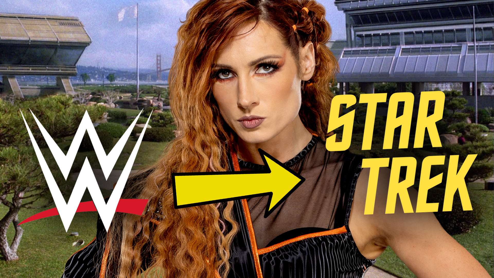 Star Trek Becky Lynch Starfleet Academy WWE