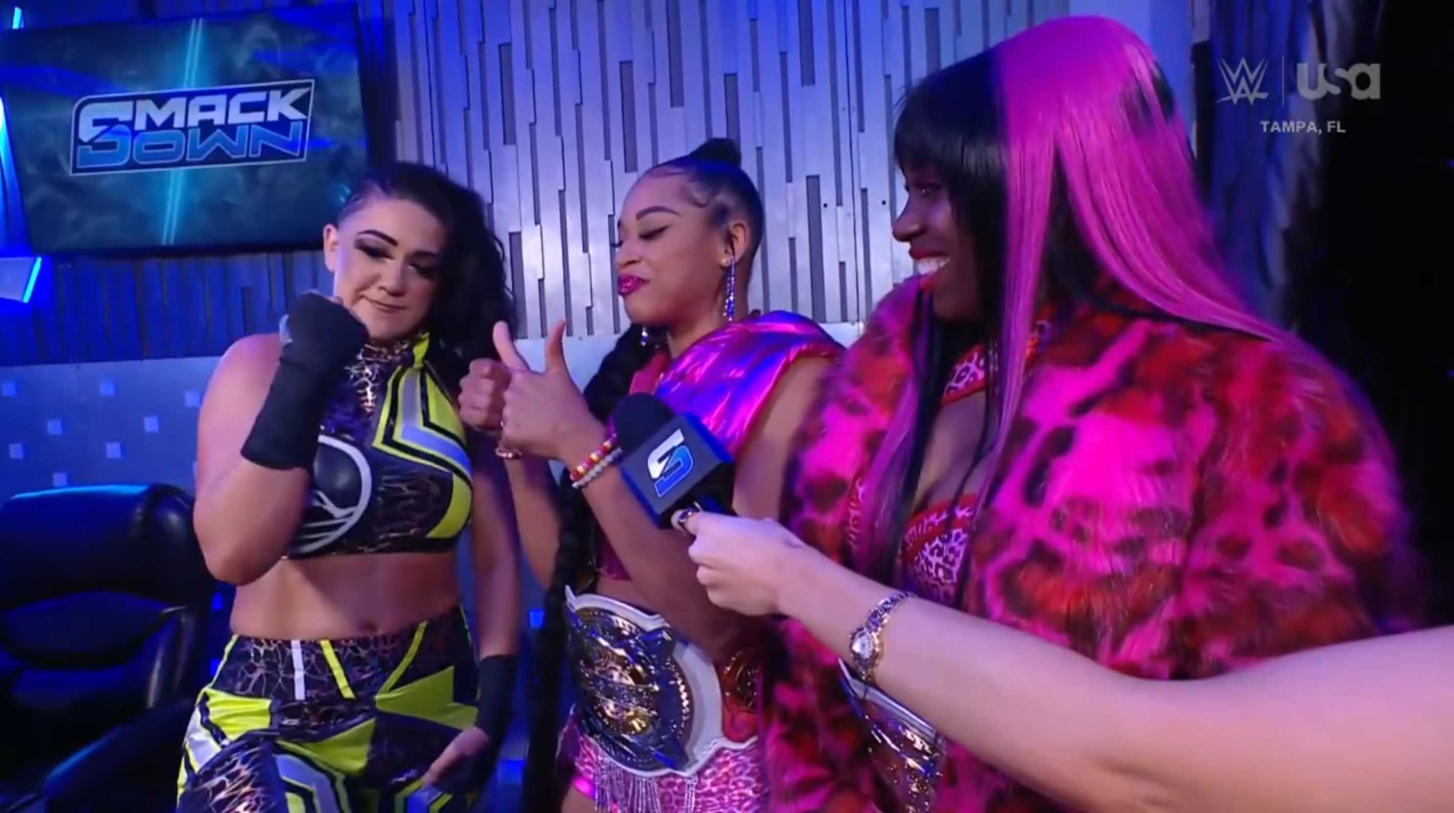 Bayley Bianca Belair Naomi