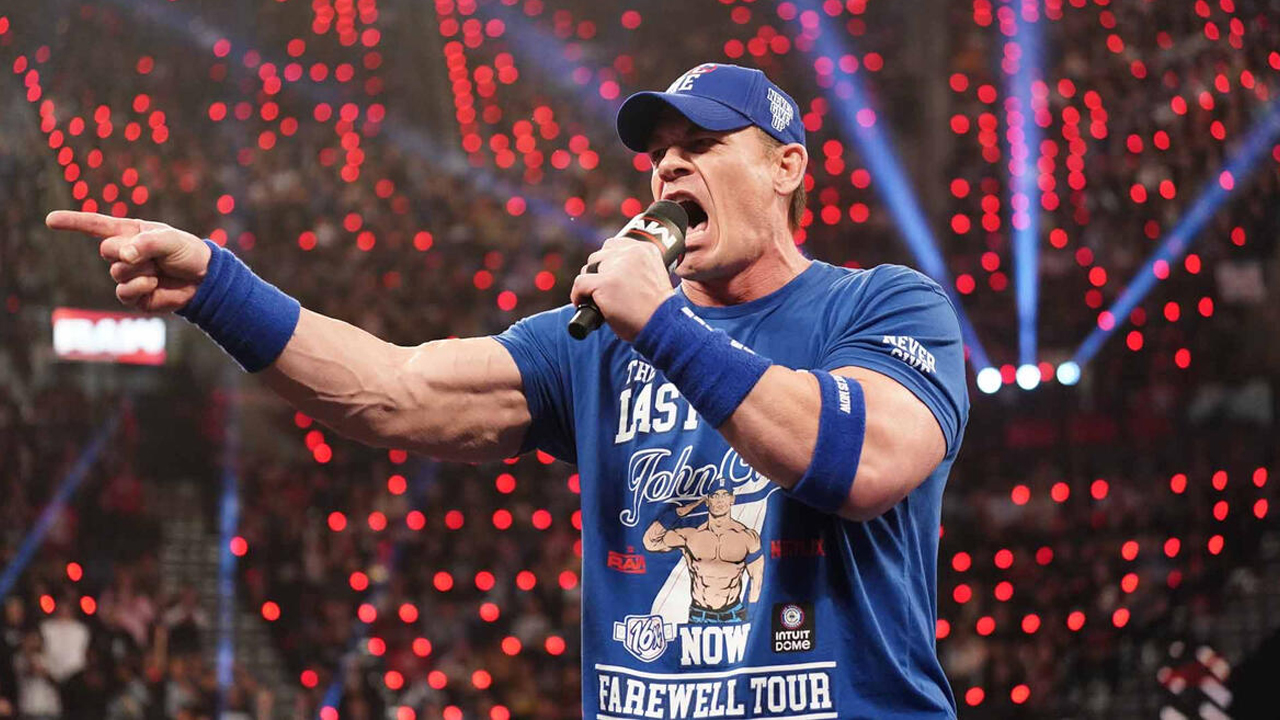 WWE Raw John Cena