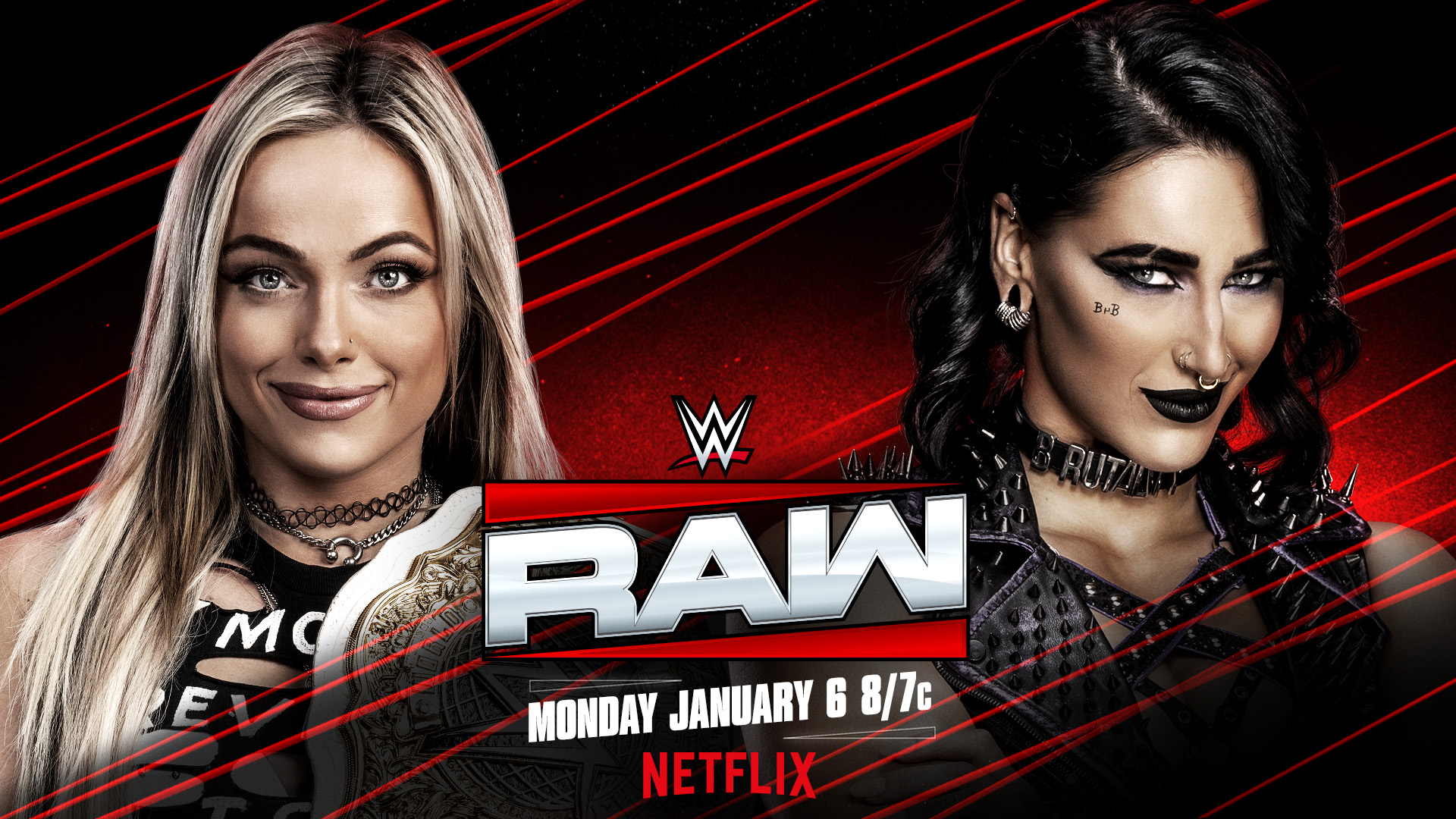 WWE Raw Netflix Liv Morgan Rhea Ripley