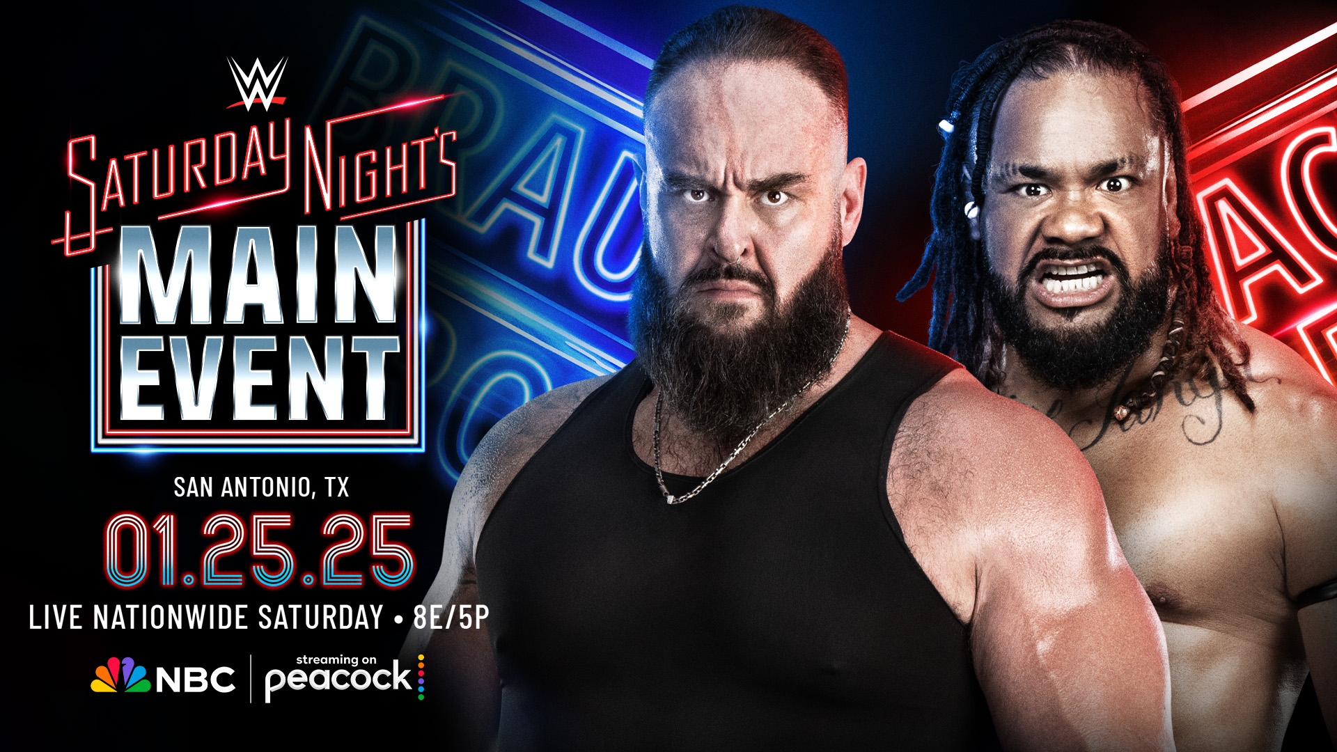 WWE Saturday Night's Main Event 2025 Braun Strowman Jacob Fatu