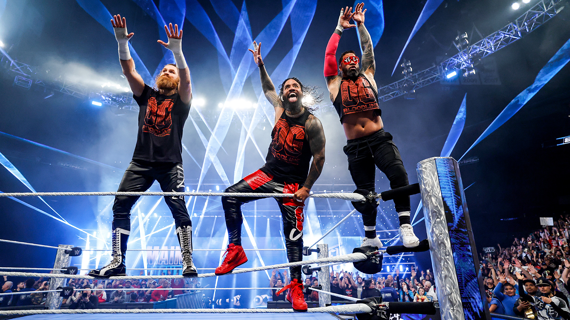 The Usos Jimmy Jey Sami Zayn Bloodline