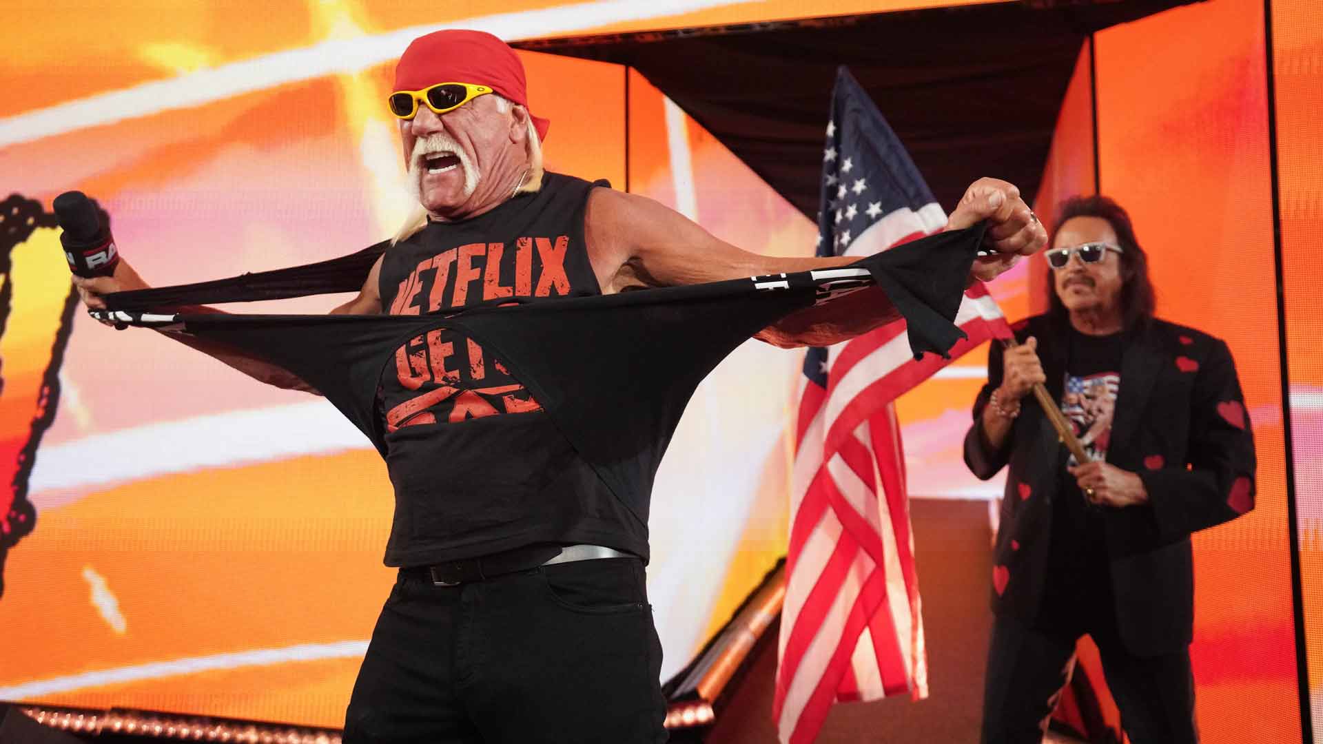 Hulk Hogan Jimmy Hart WWE Raw Netflix