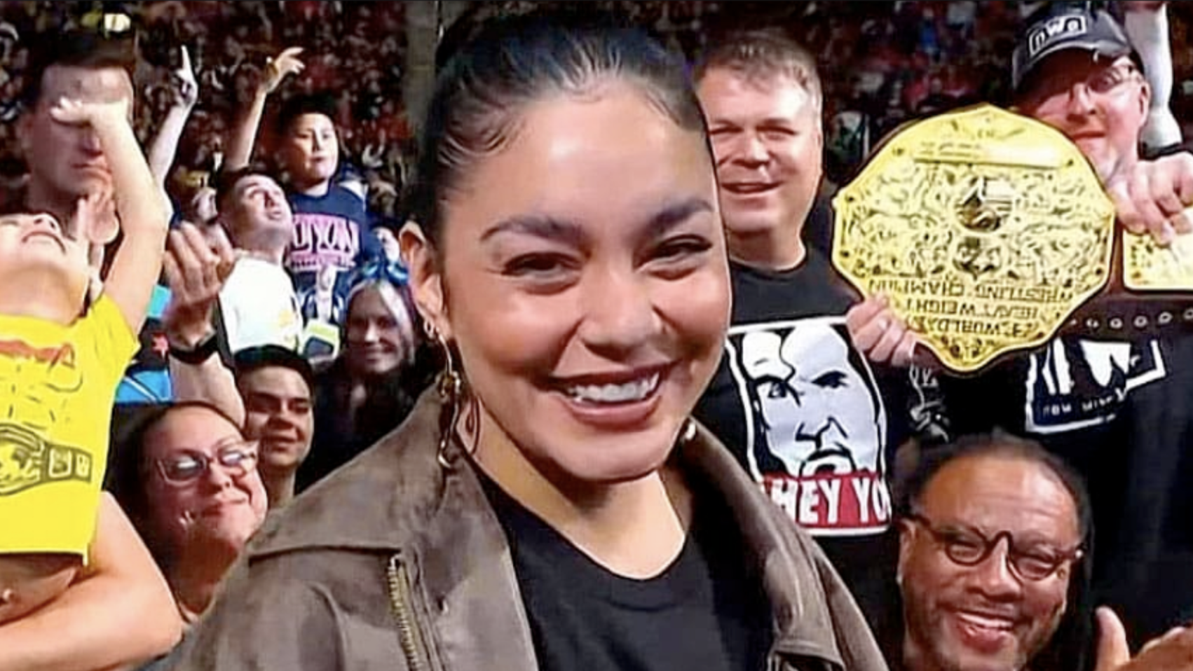 Vanessa Hudgens WWE Raw