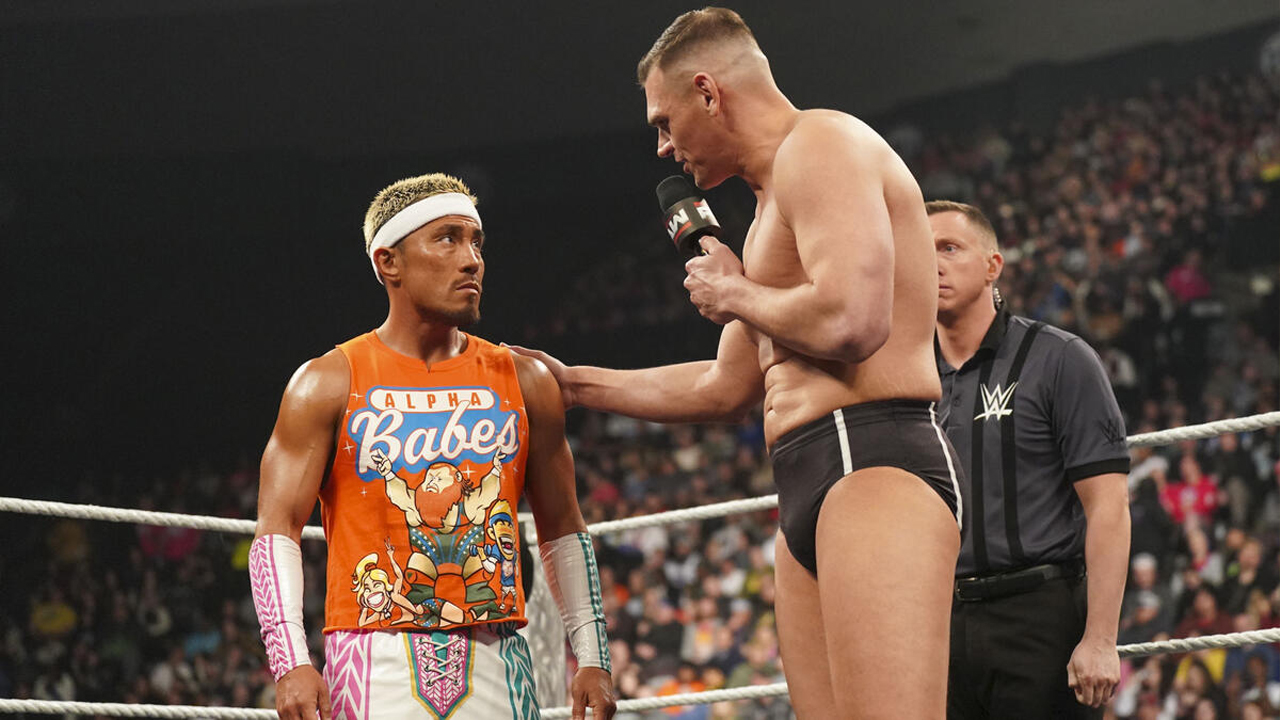 WWE Raw Akira Tozawa Gunther