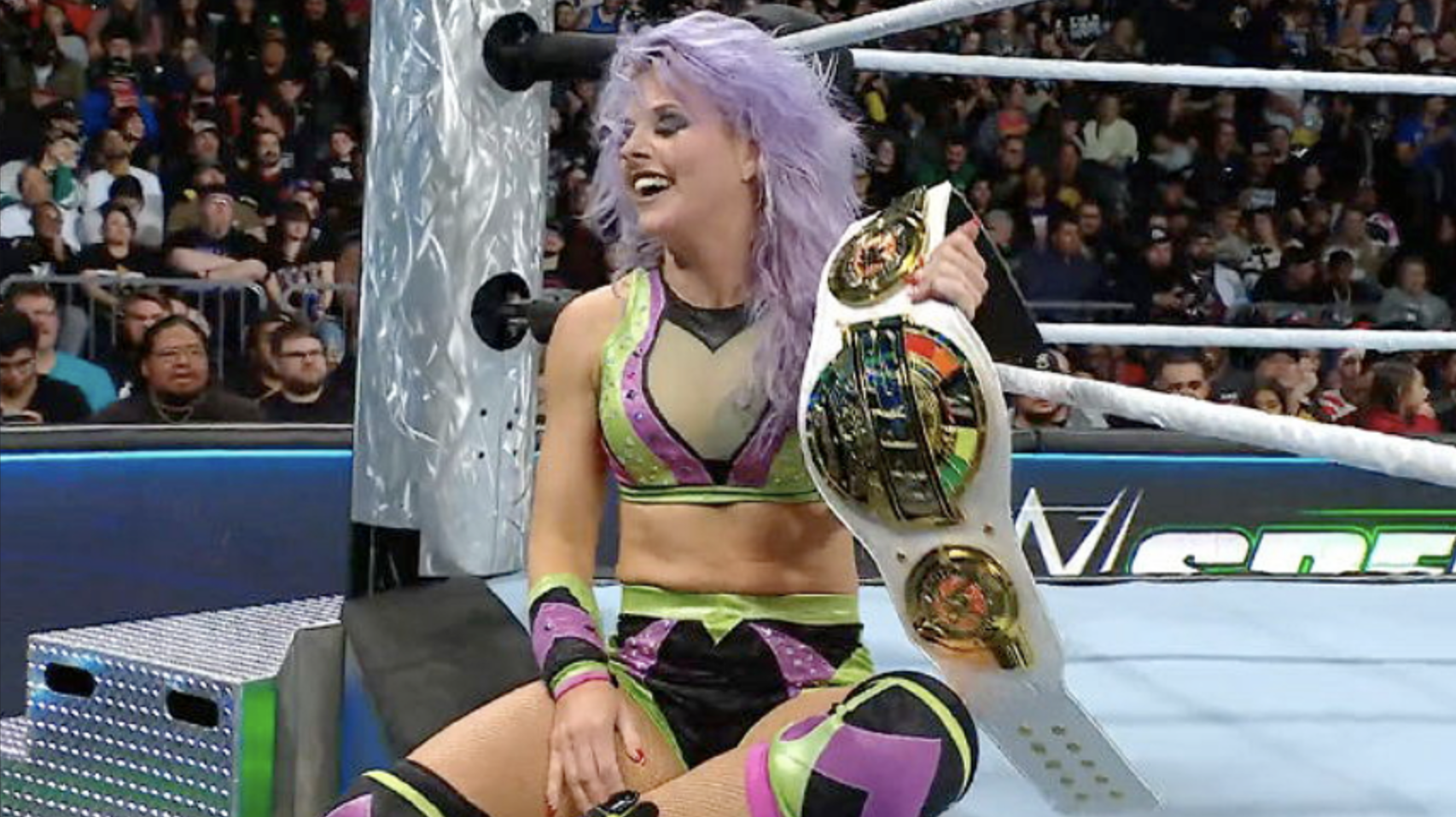 Candice LeRae WWE Women's Speed Title