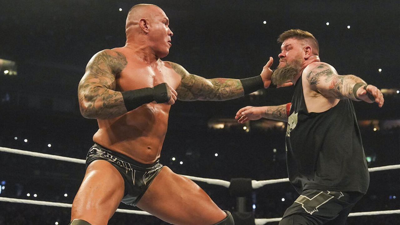WWE Elimination Chamber 2025 Randy Orton Kevin Owens