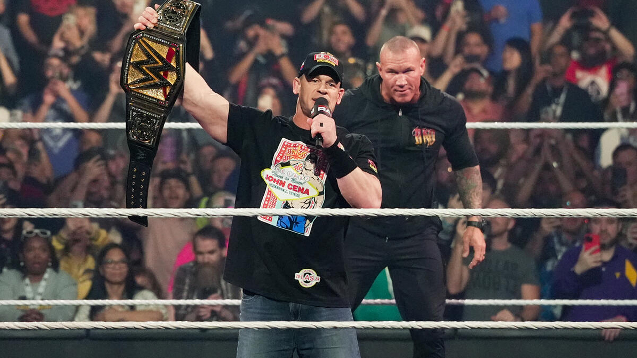 WWE Raw John Cena Randy Orton