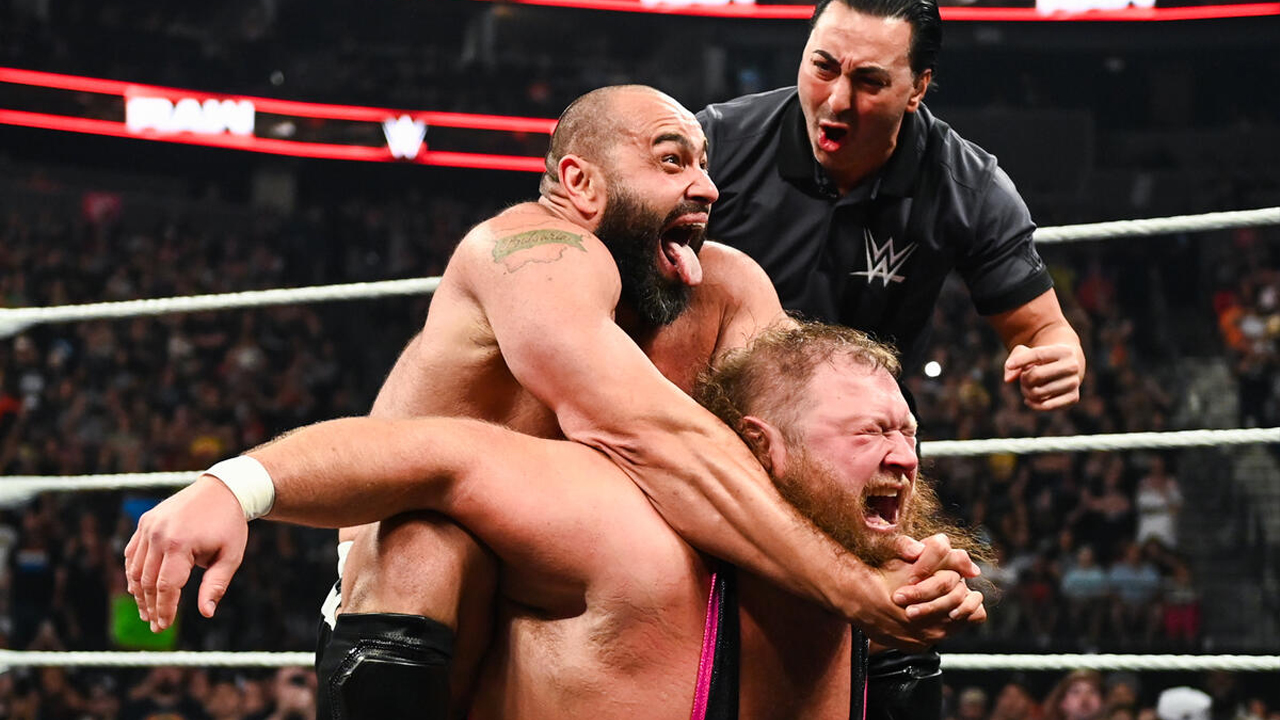 WWE Raw Rusev Otis