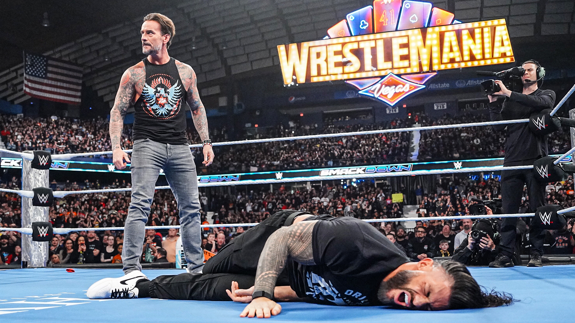 CM Punk Roman Reigns