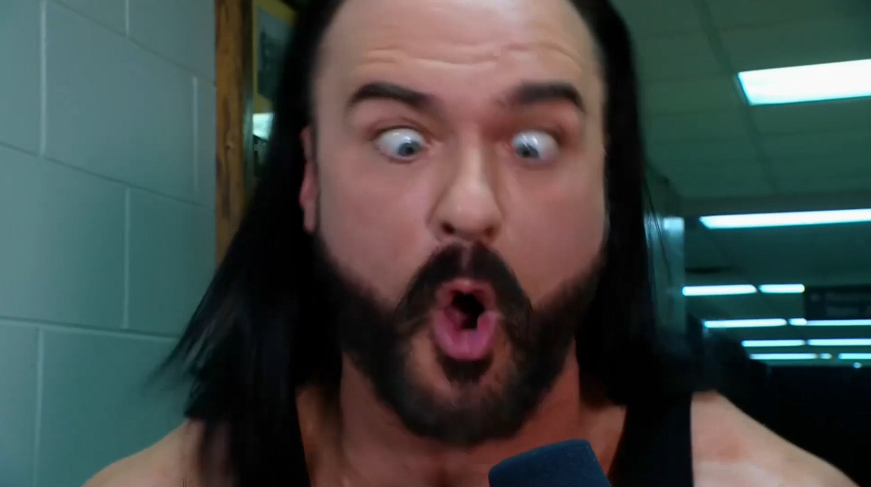 Drew McIntyre Promo Funny Face