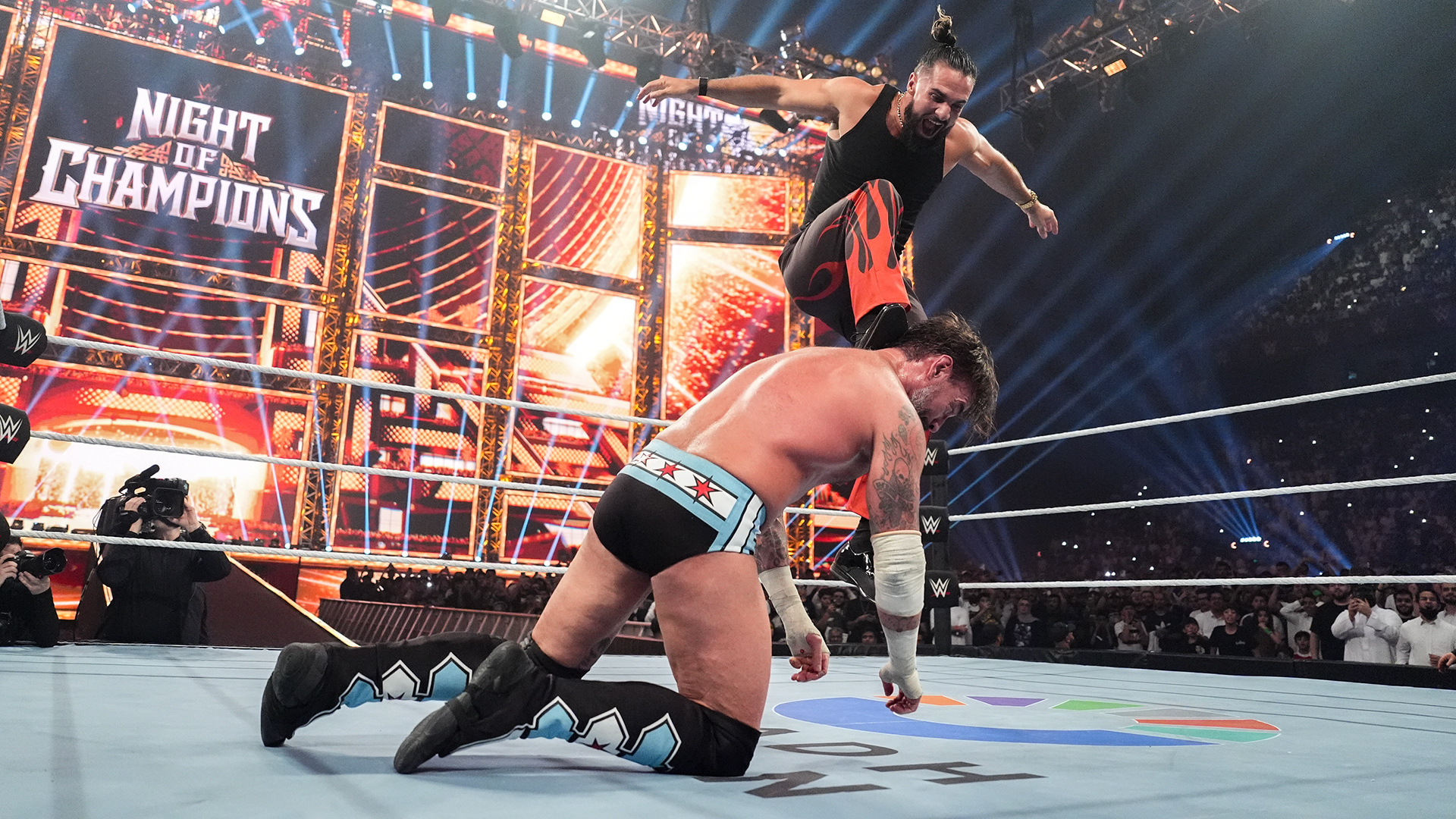 WWE Night Of Champions 2025 Seth Rollins CM Punk