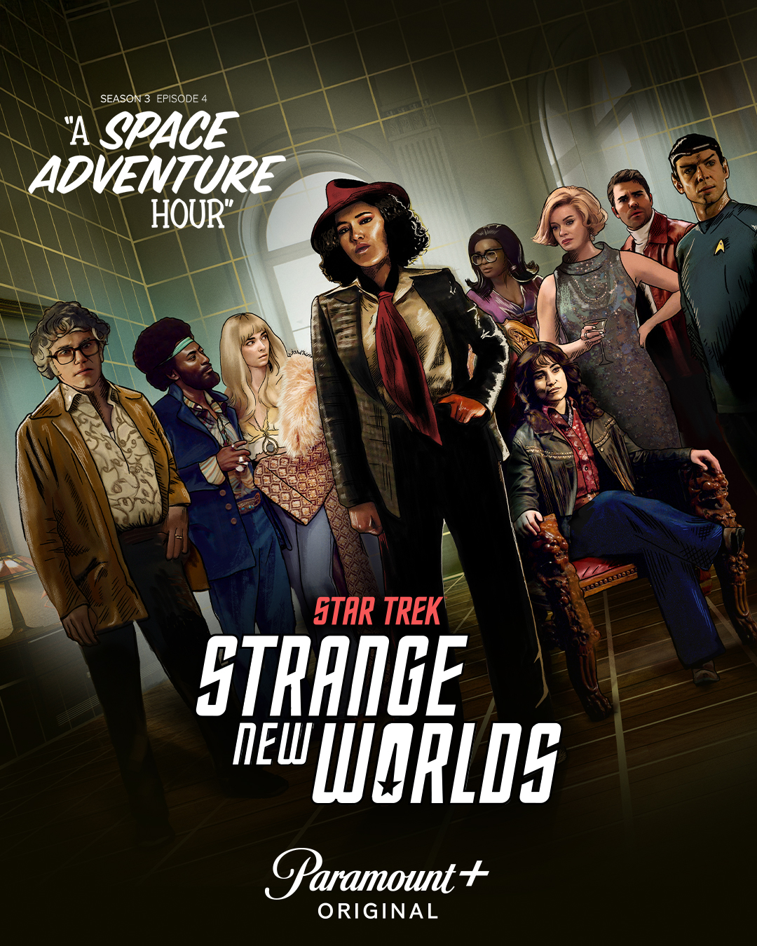 Space Adventure Hour Poster